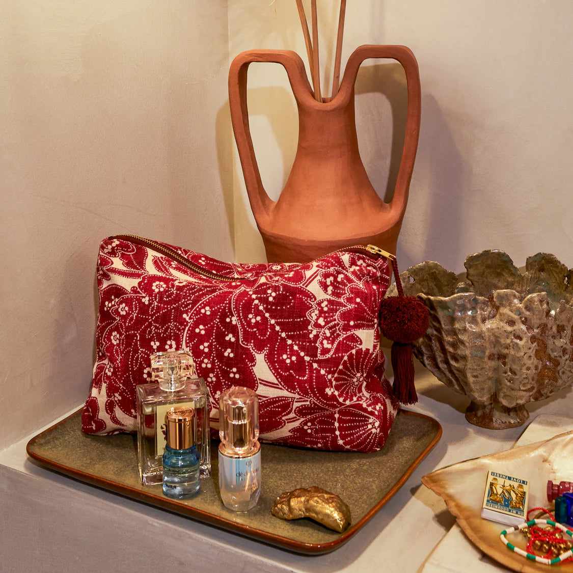 SAGE X CLARE Lucia Cosmetic Bag