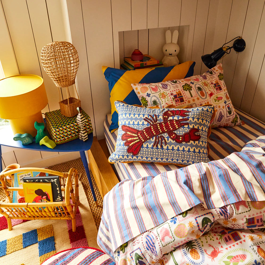 SAGE X CLARE Esme Embroidered Cushion