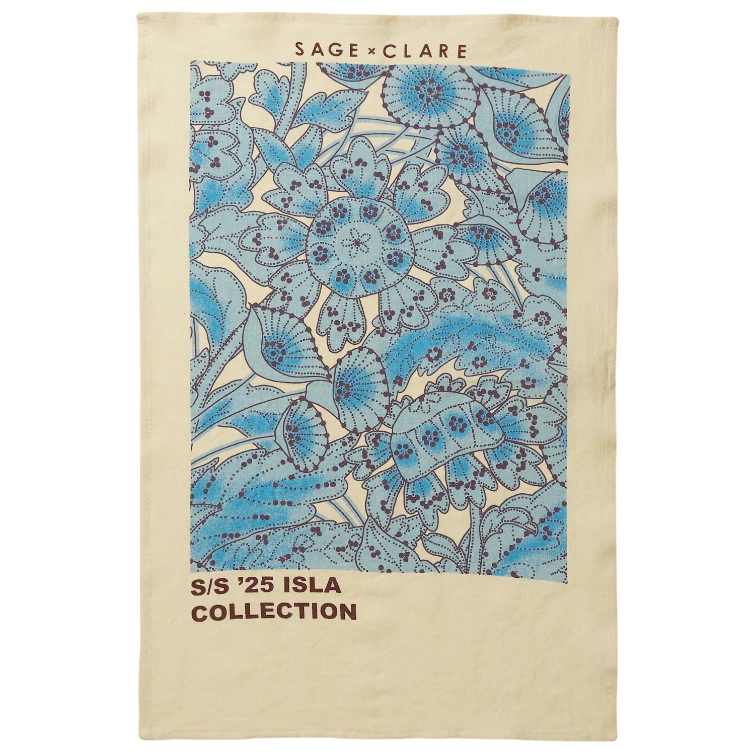 SAGE X CLARE Lucia Linen Tea Towel