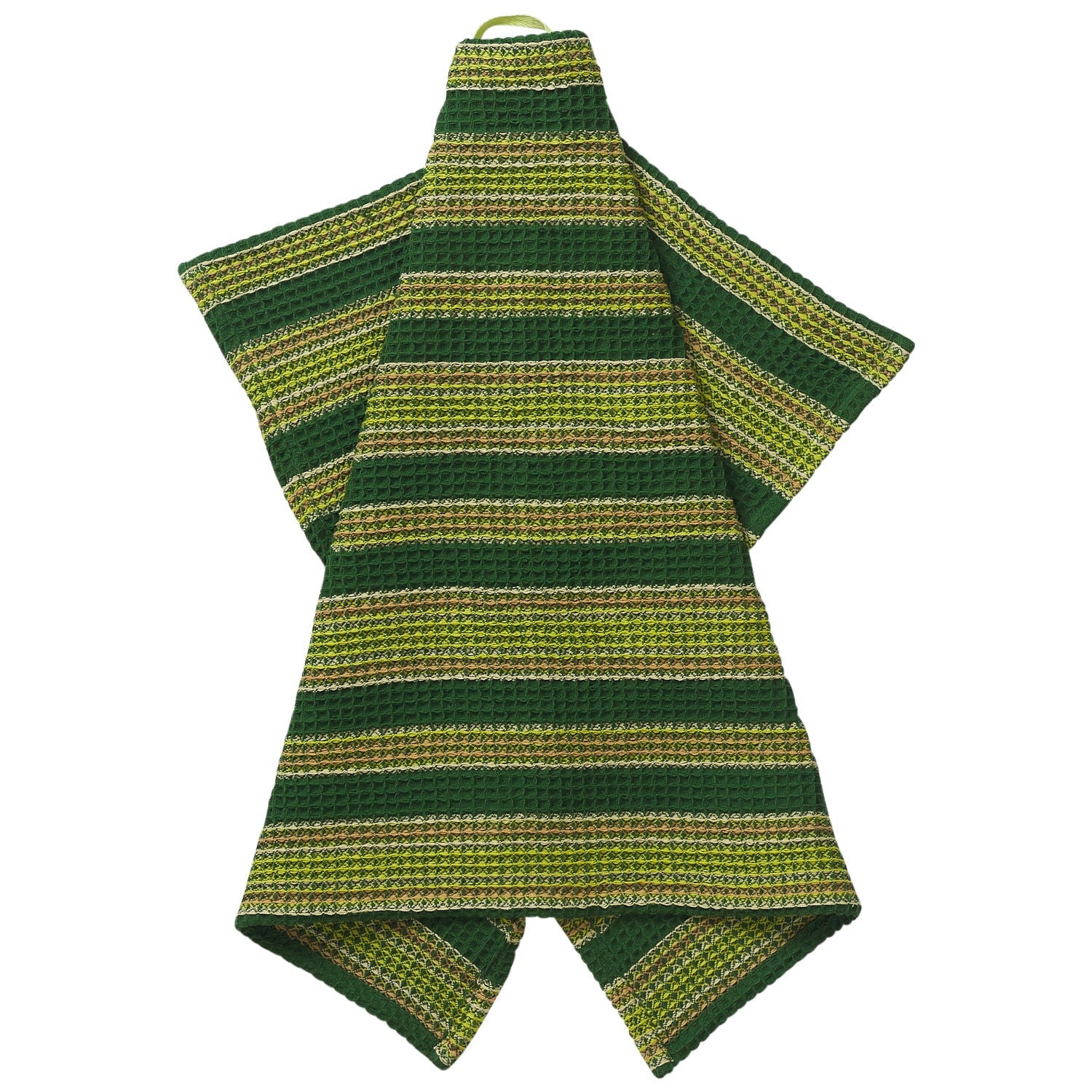 SAGE X CLARE Selene Stripe Tea Towel ANISE