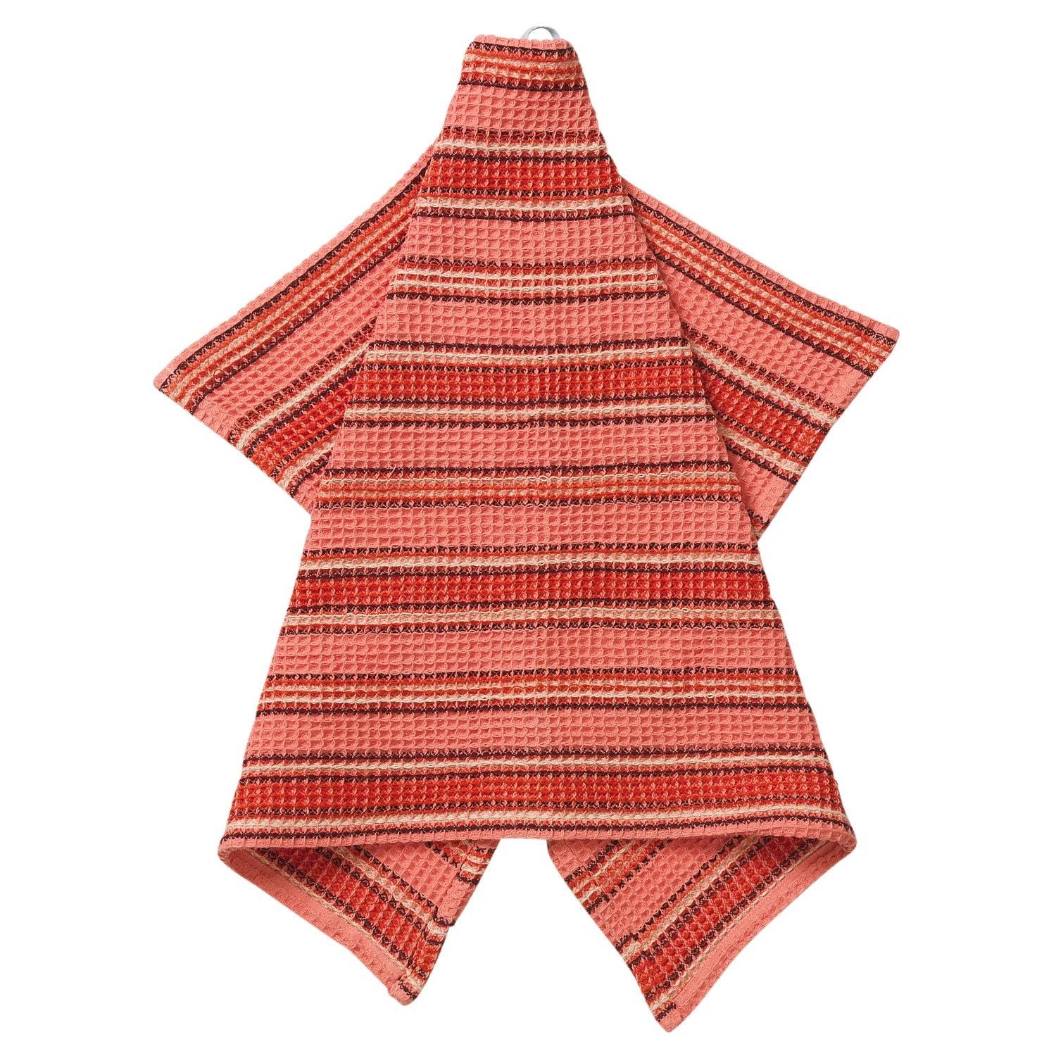 SAGE X CLARE Selene Stripe Tea Towel HIBISCUS