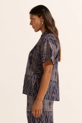 Zoe Kratzmann Jaunt Top MIDNIGHT AZTEC