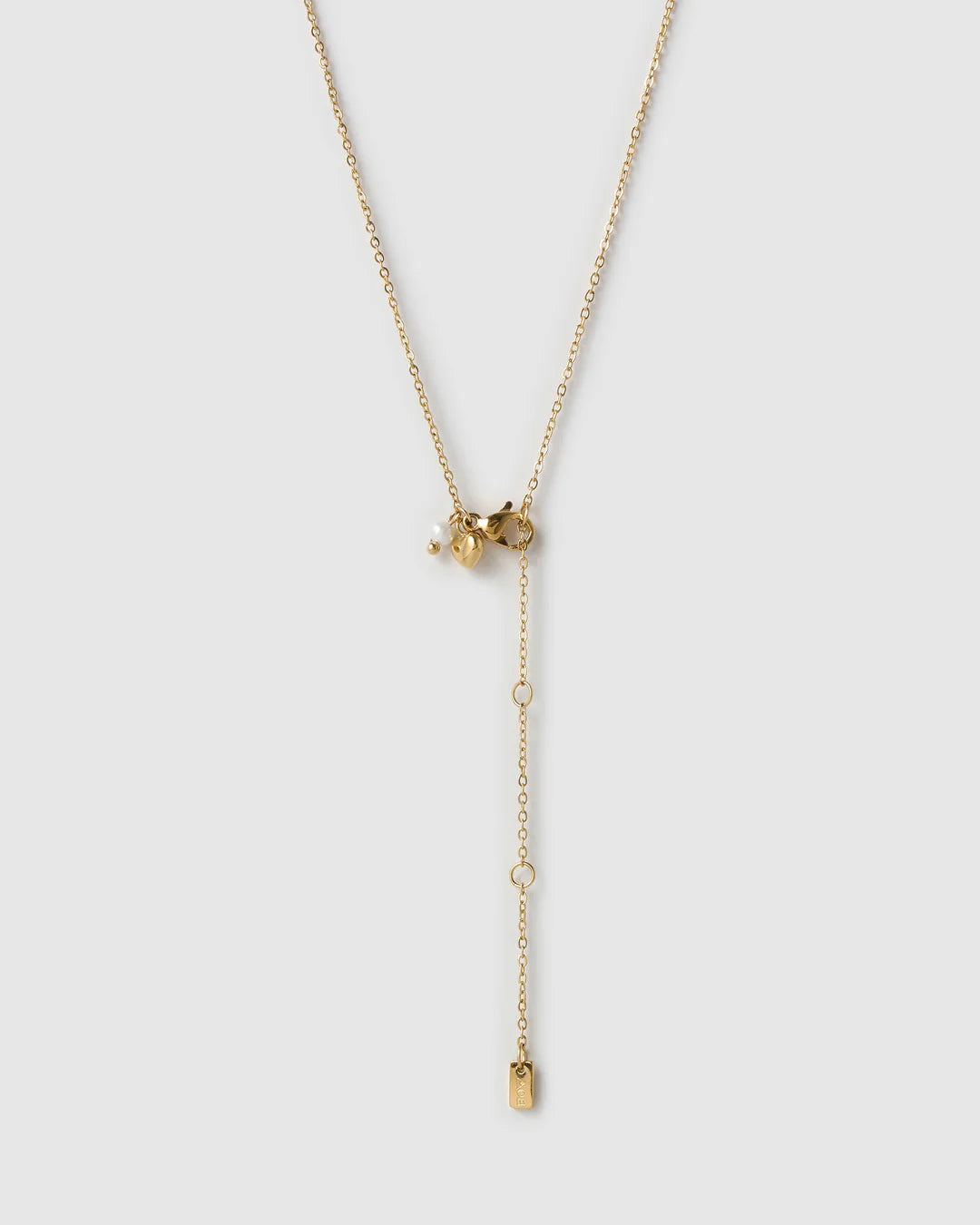 Arms of Eve Mini Birthstone Necklace PEARL