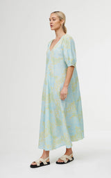 KINNEY June Dress OCEAN BLOOM