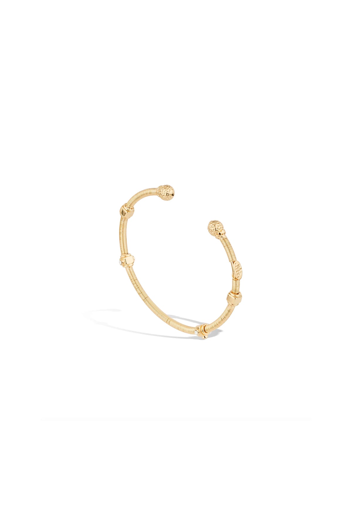 GAS BIJOUX Zanzifull Cuff GOLD / TURQUOISE