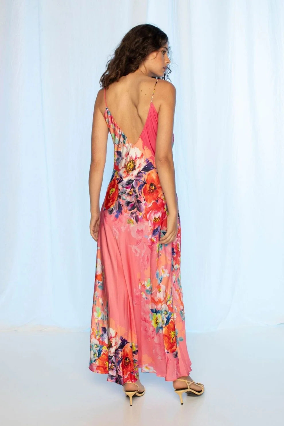 KACHEL Lia Maxi Dress VIVID PETALS