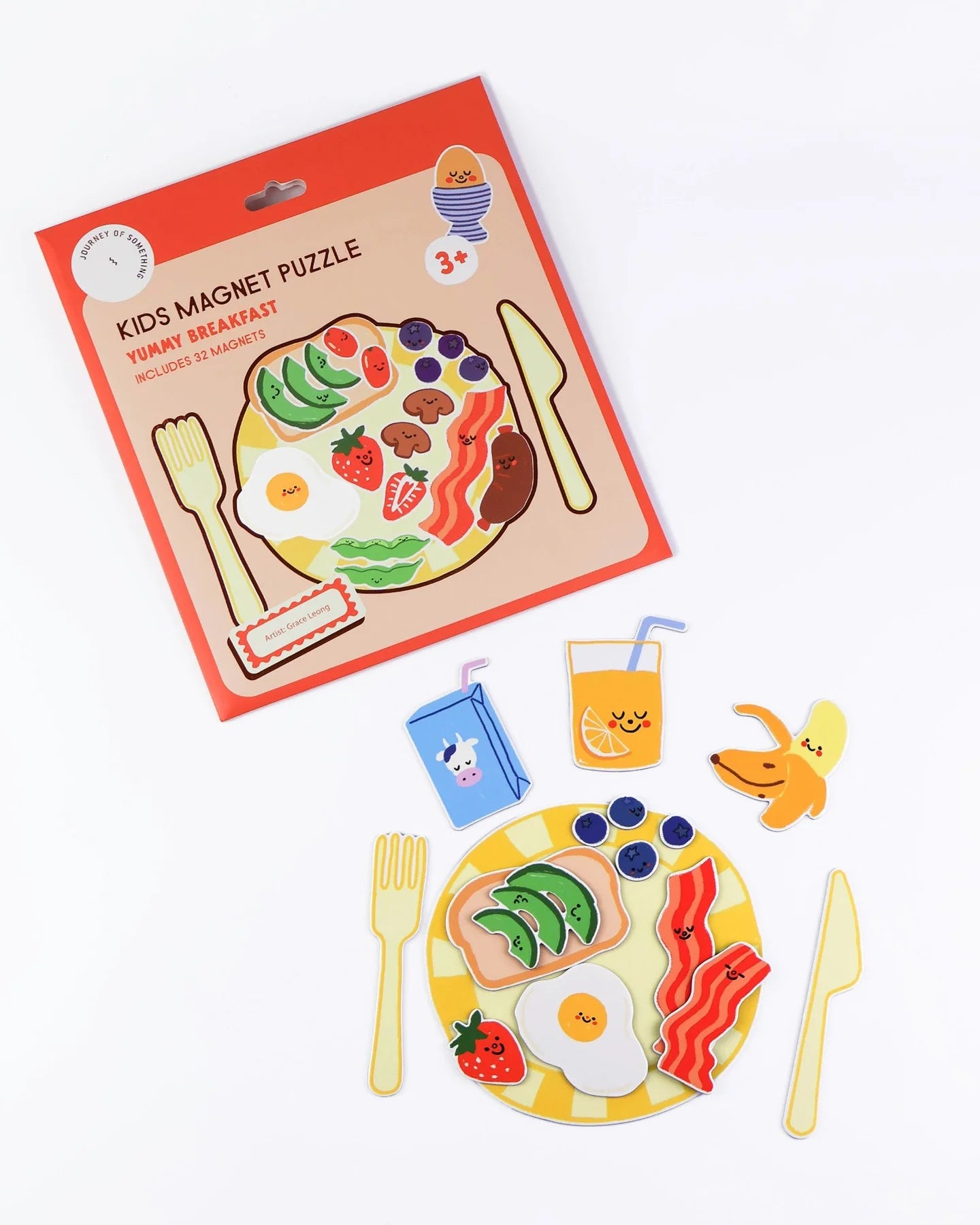 Magnet Puzzle YUMMY BREAKFAST