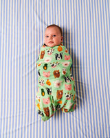 KIP & CO Bamboo Swaddle FARM FRIENDS