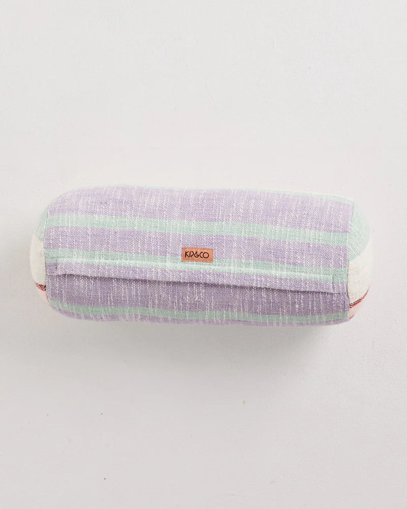 KIP & CO Woven Bolster Cushion ISLAND DELIGHT