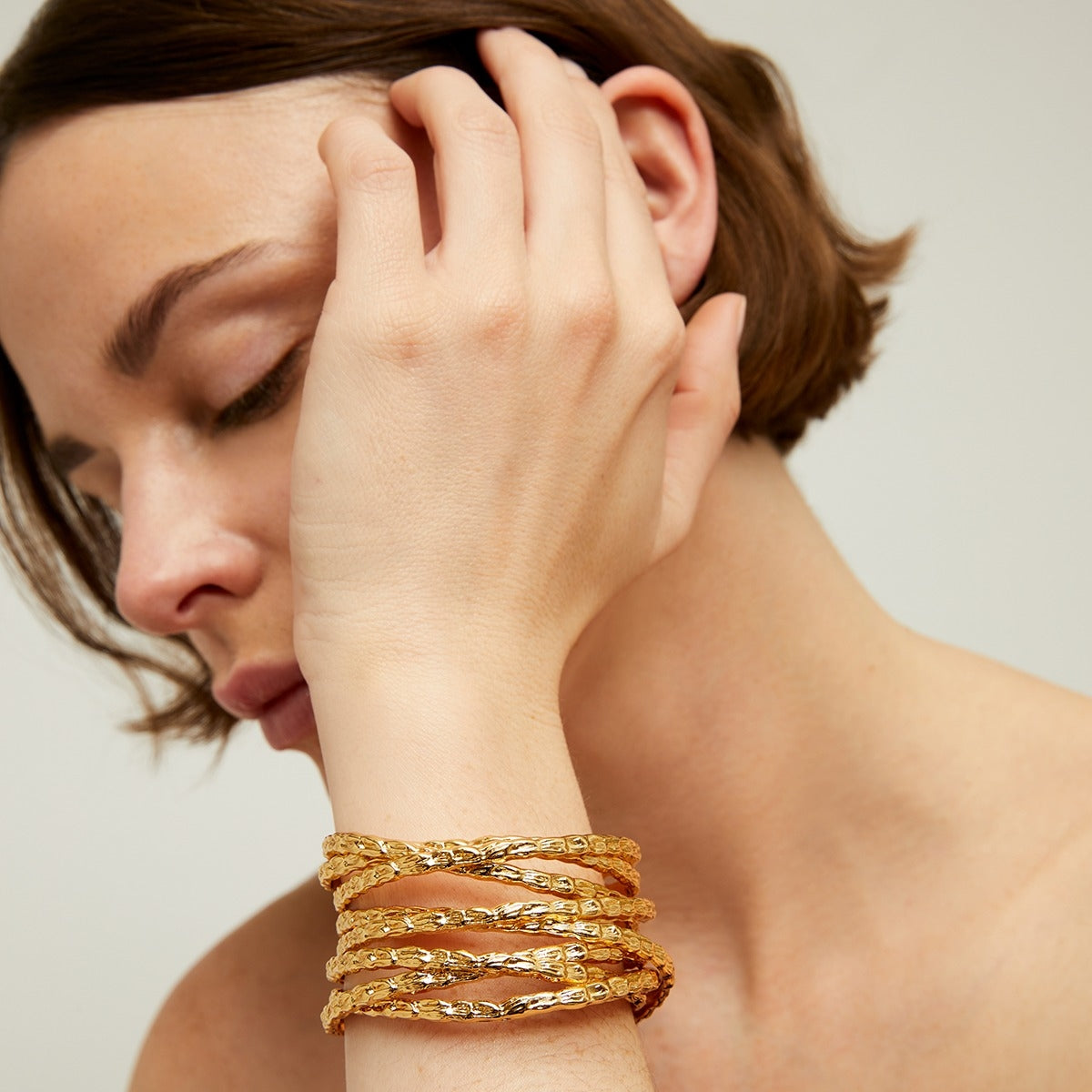 GAS BIJOUX Liane Cuff GOLD