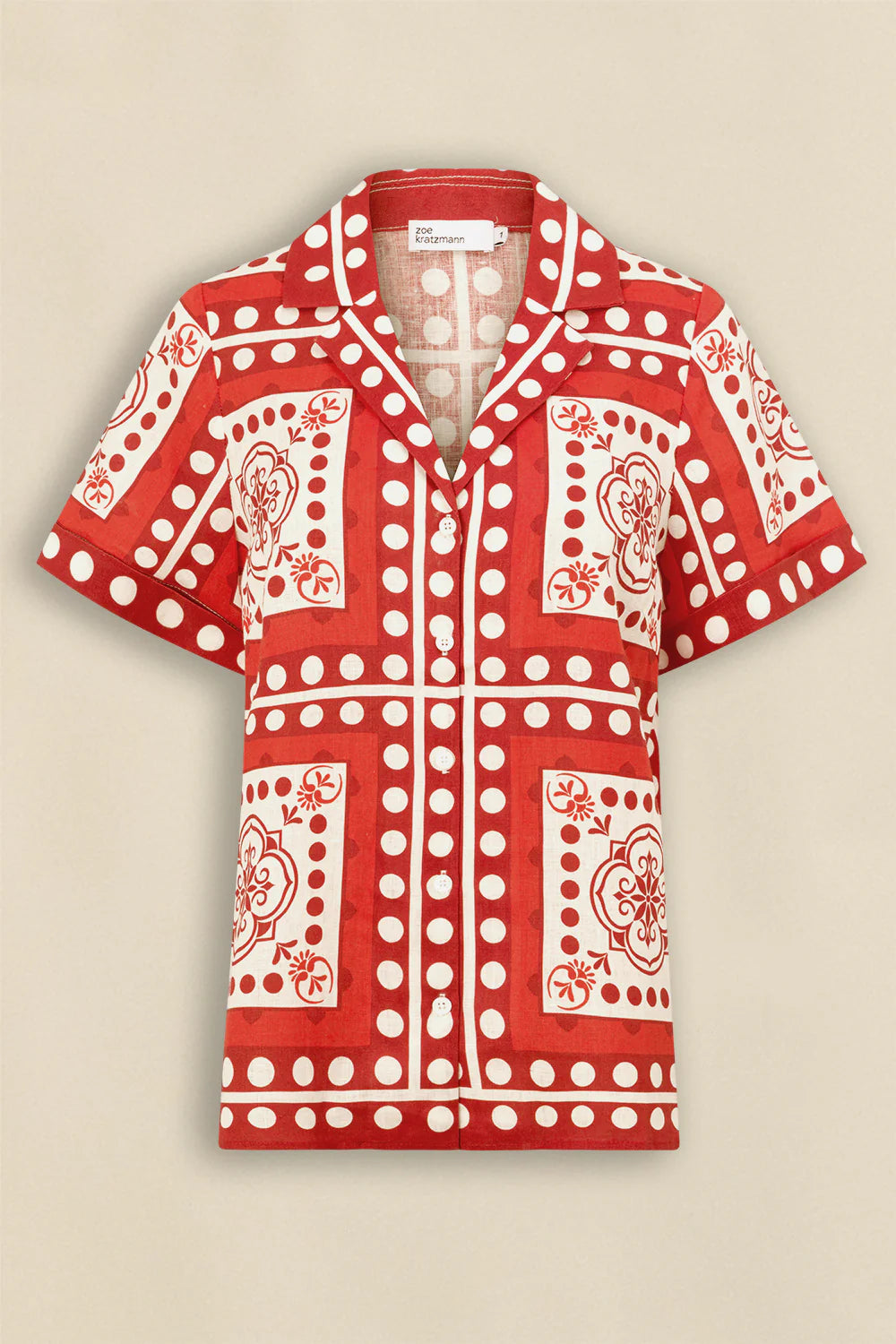 ZOE KRATZMANN Lumen Top POPPY SCARF