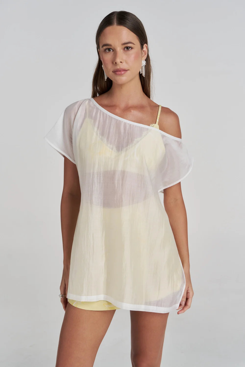 SUMMI SUMMI Asym Skort MAGNOLIA
