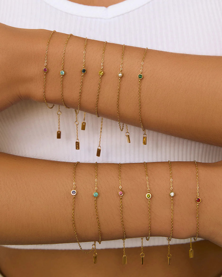 Arms of Eve Mini Birthstone Bracelet DIAMOND