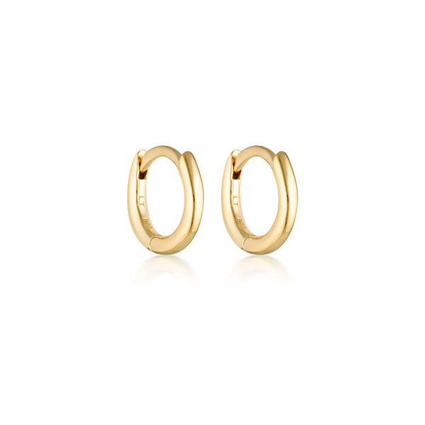 LINDA TAHIJA Mini Huggie Earrings GOLD