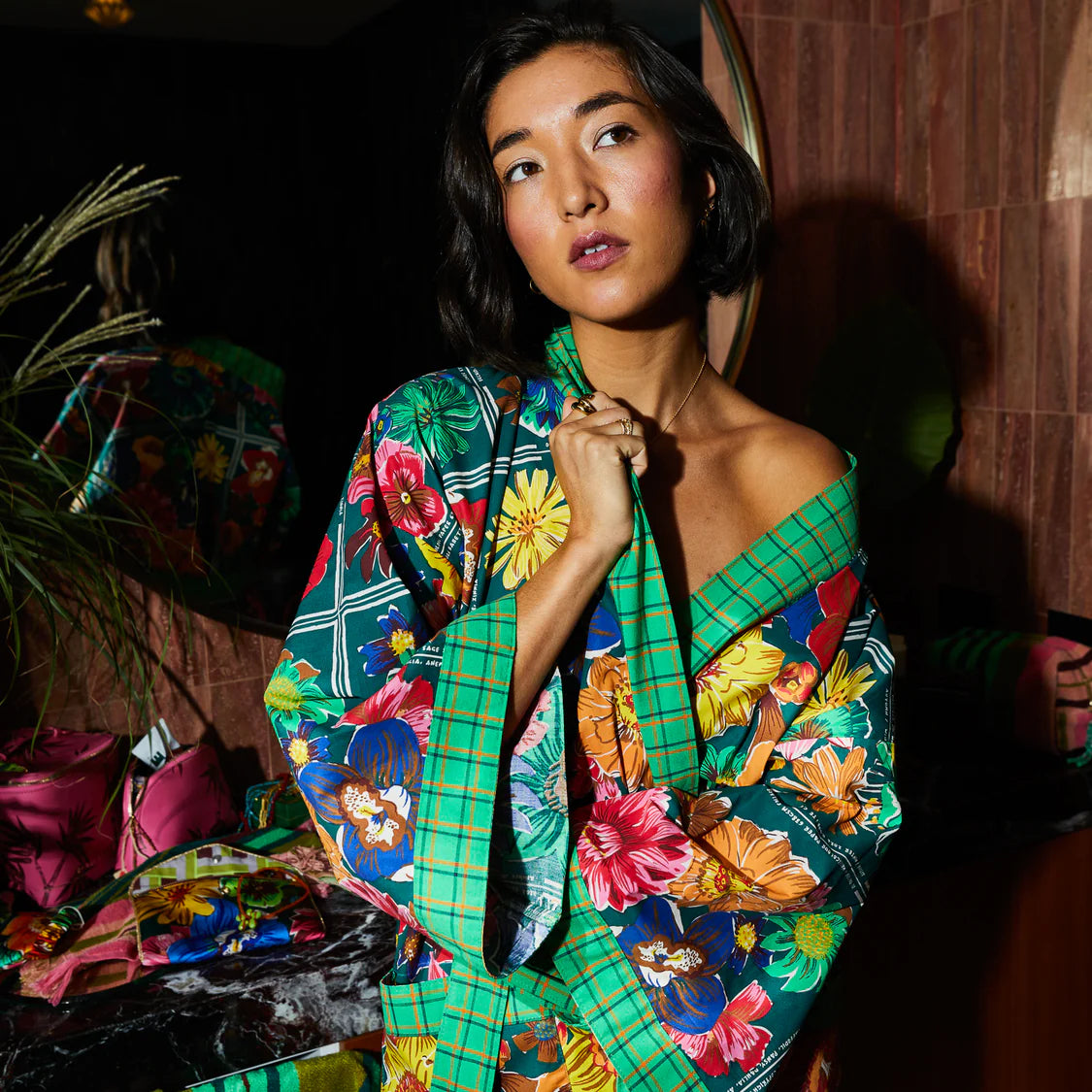 SAGE & CLARE Ines Cotton Robe