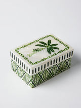 JONES & CO Atlantic Palm Box GREEN