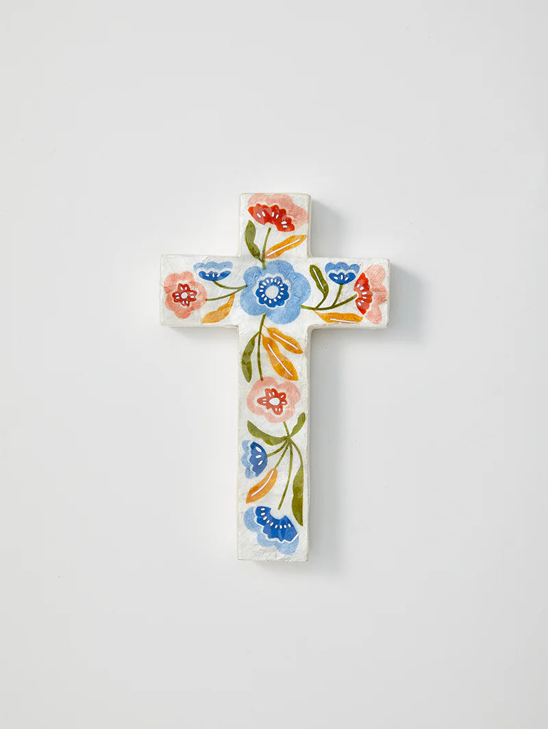 JONES & CO Tulum Cross Small FLORAL