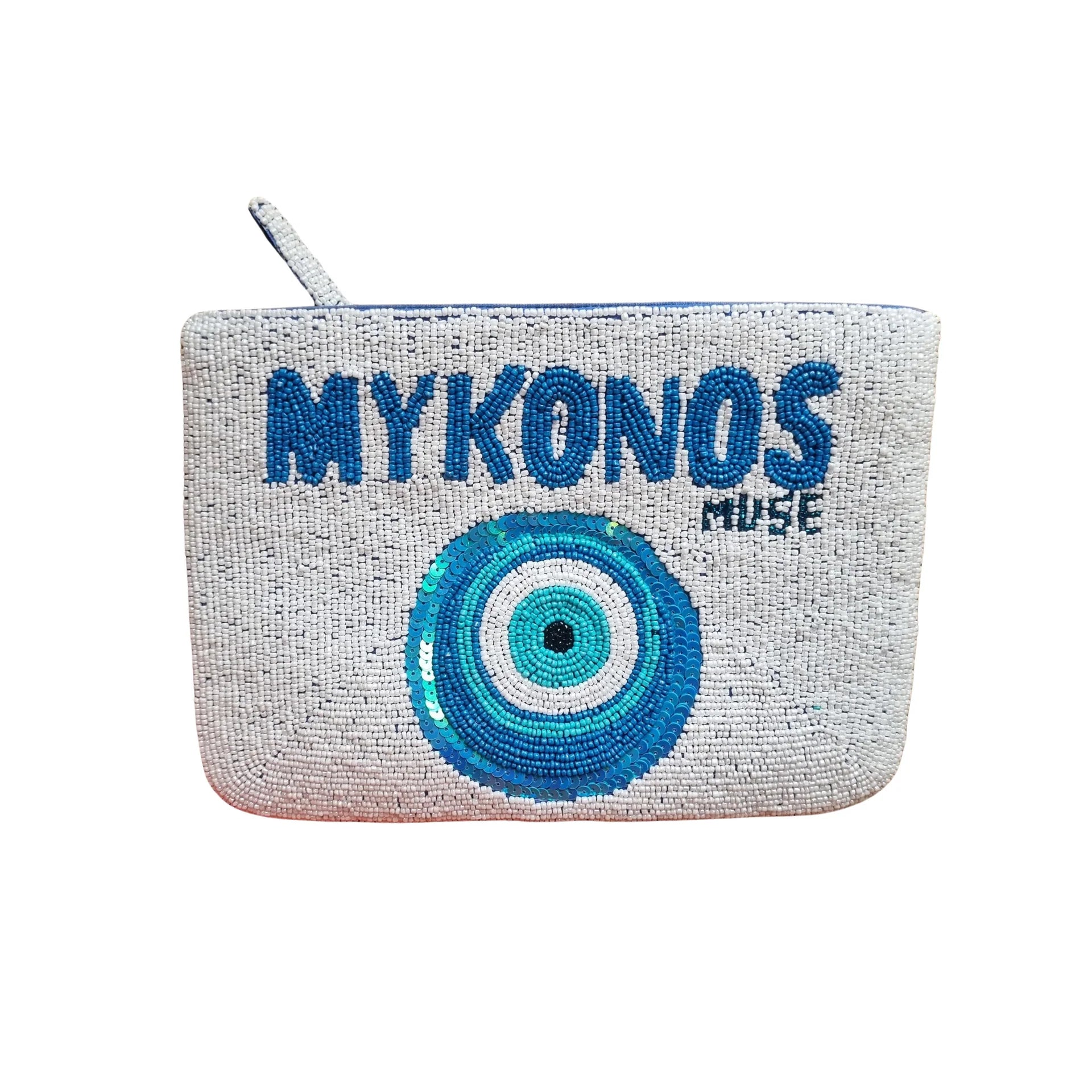 ZODA Beaded Clutch Bag MYKONOS