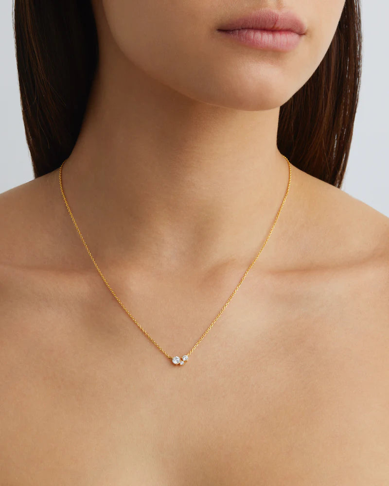 By Charlotte Whispers of Love Necklace GOLD