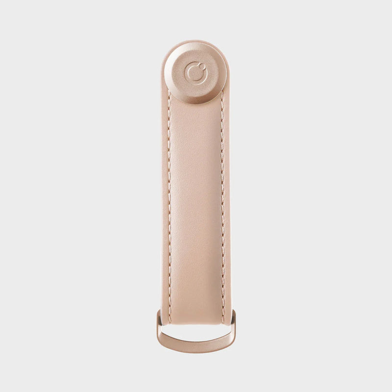 ORBITKEY Leather Key Organiser BLUSH