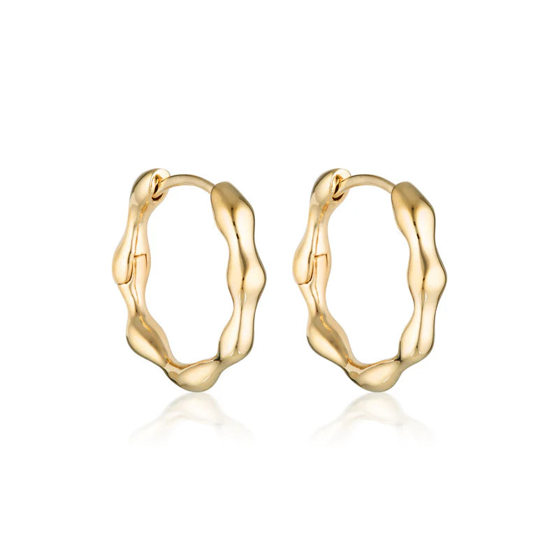 Linda Organica Hoops GOLD