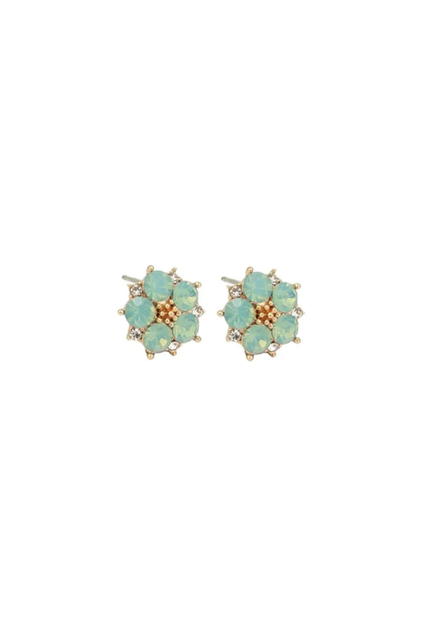 Tiger Tree Crystal Flower Studs PACIFIC OPAL