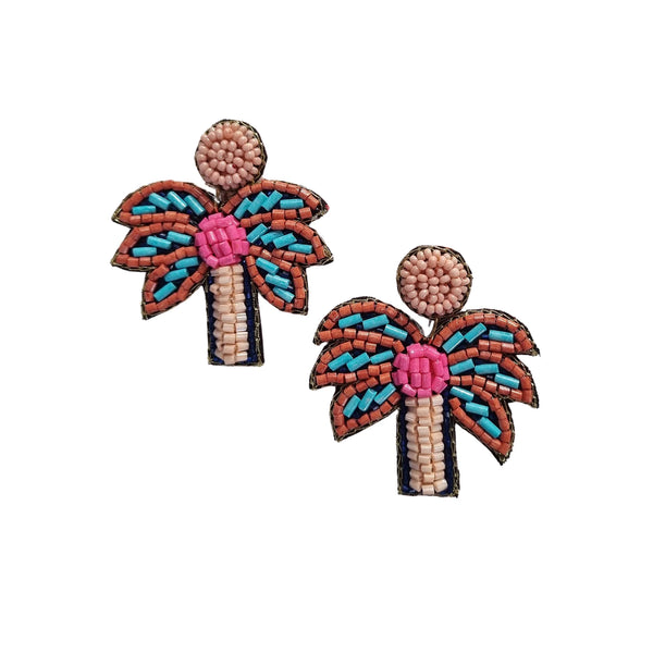 ZODA Beaded Palm Earring