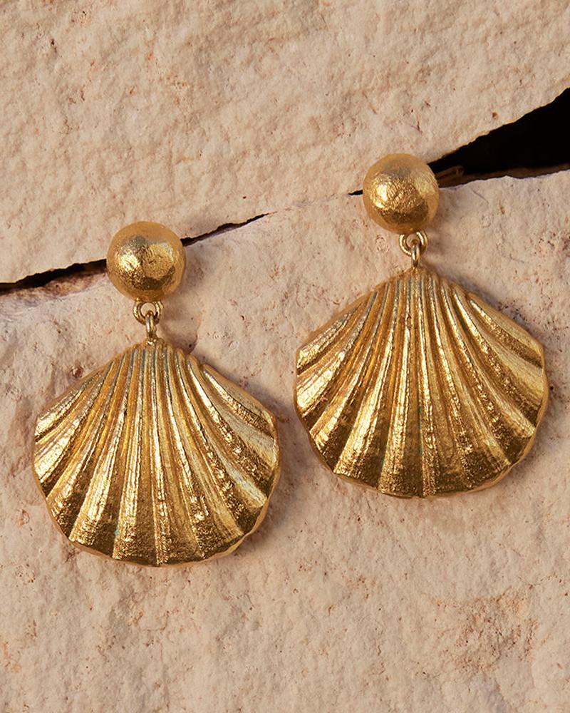 AGAPEE Pao Earrings GOLD