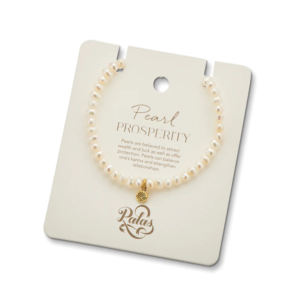 PALAS Healing Gem Bracelet PEARL