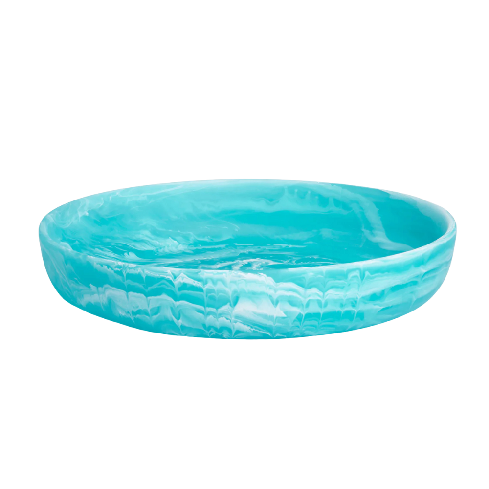 NASHI Signature Round Platter Small TURQUOISE