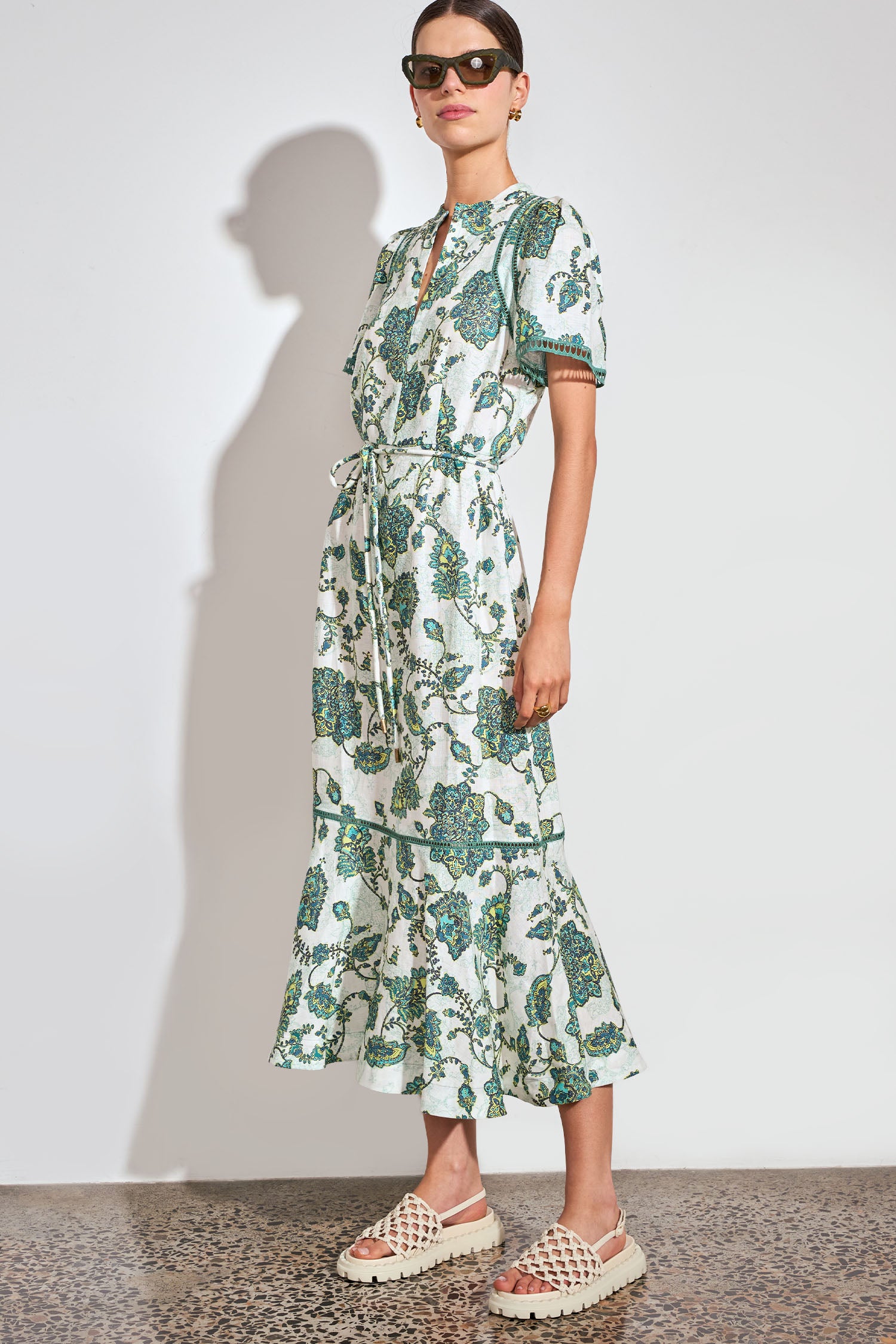 ZOE KRATZMANN Poem Dress GARDEN PAISELY