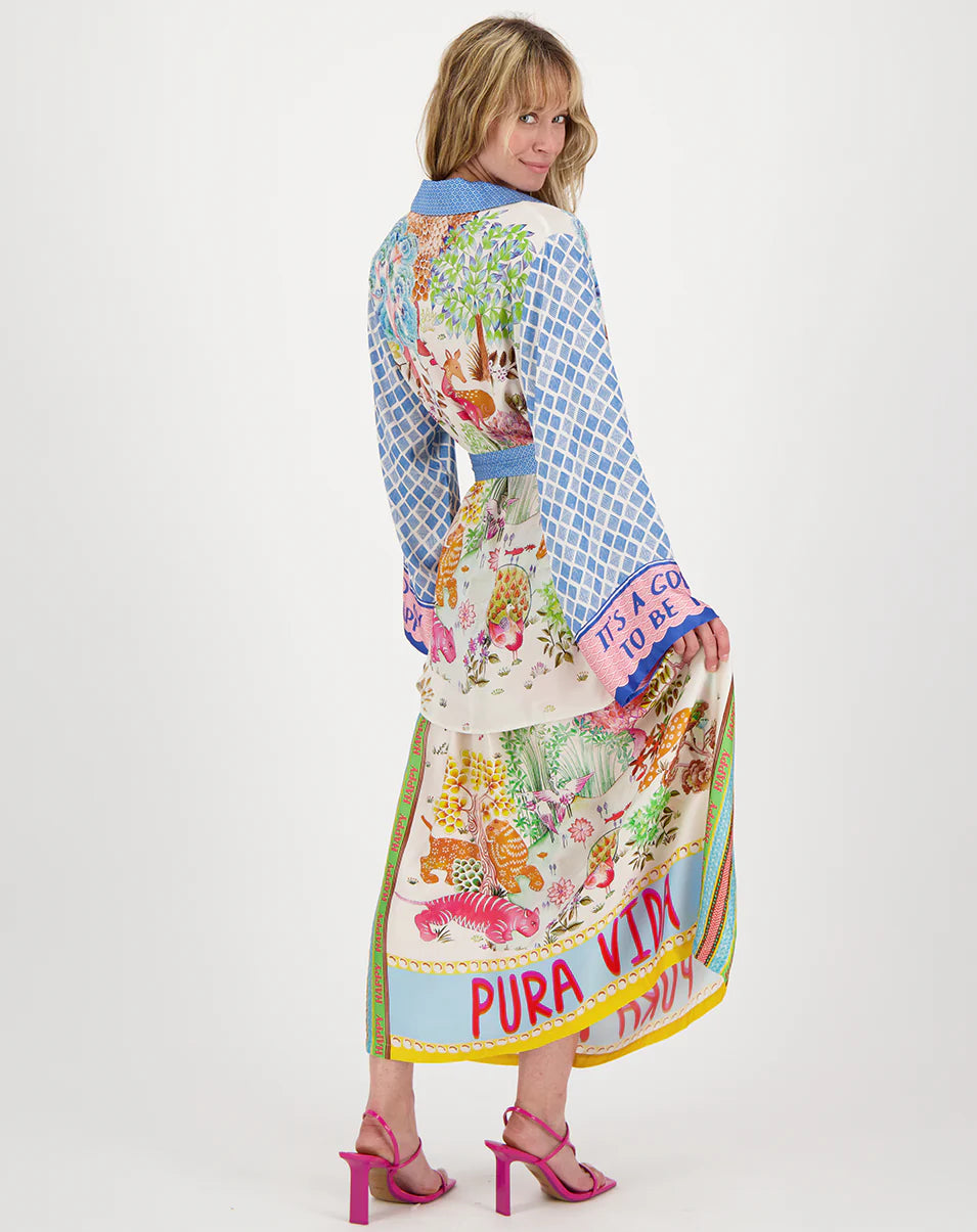 ME369 Vanessa Midi Skirt PURA VIDA