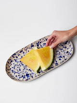 JONES & CO Splatter Platter BLUE