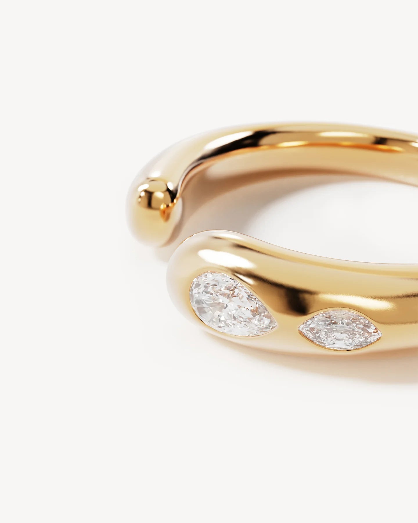 By Charlotte Dewdrop Ring GOLD