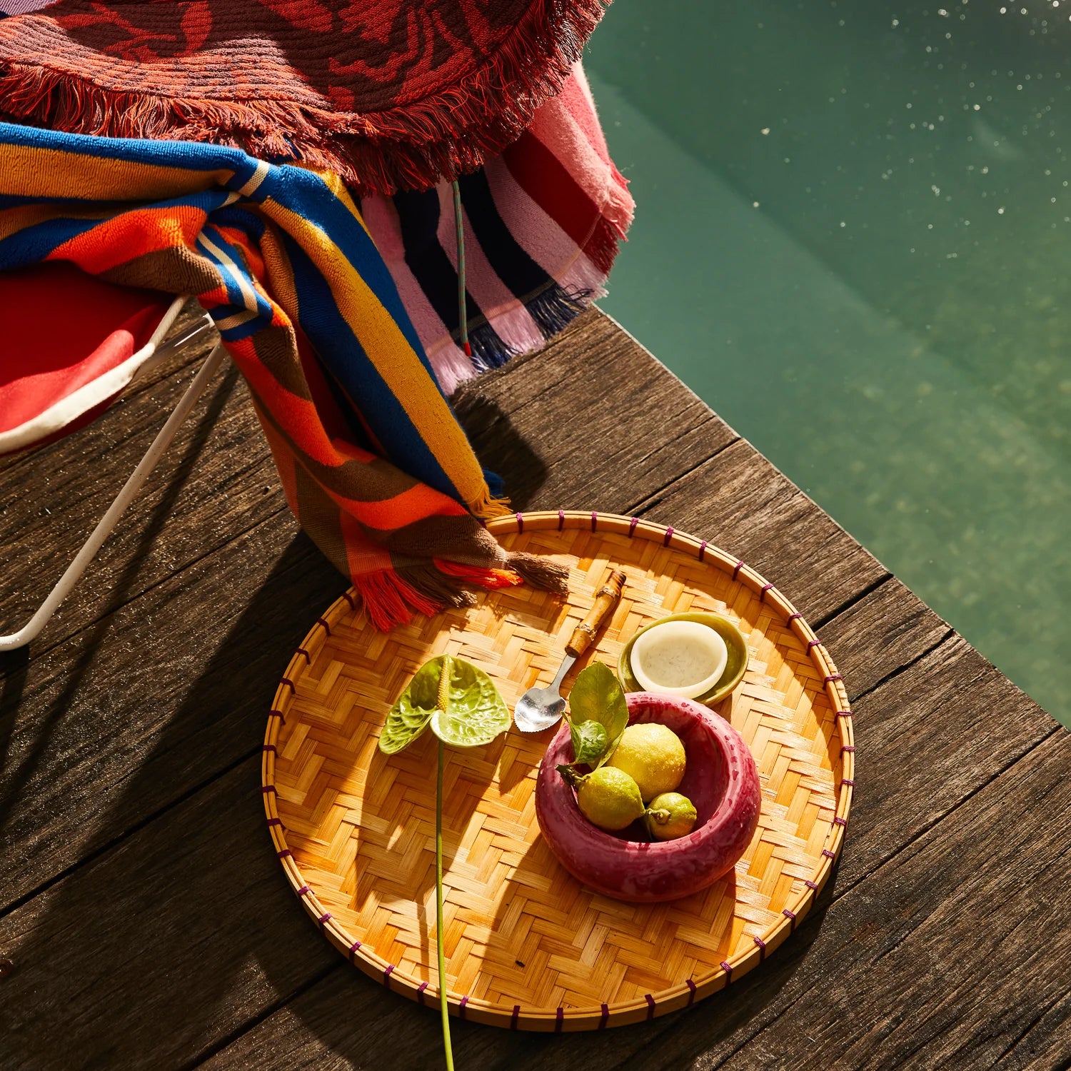 SAGE X CLARE Valeria Bowl CRIMSON