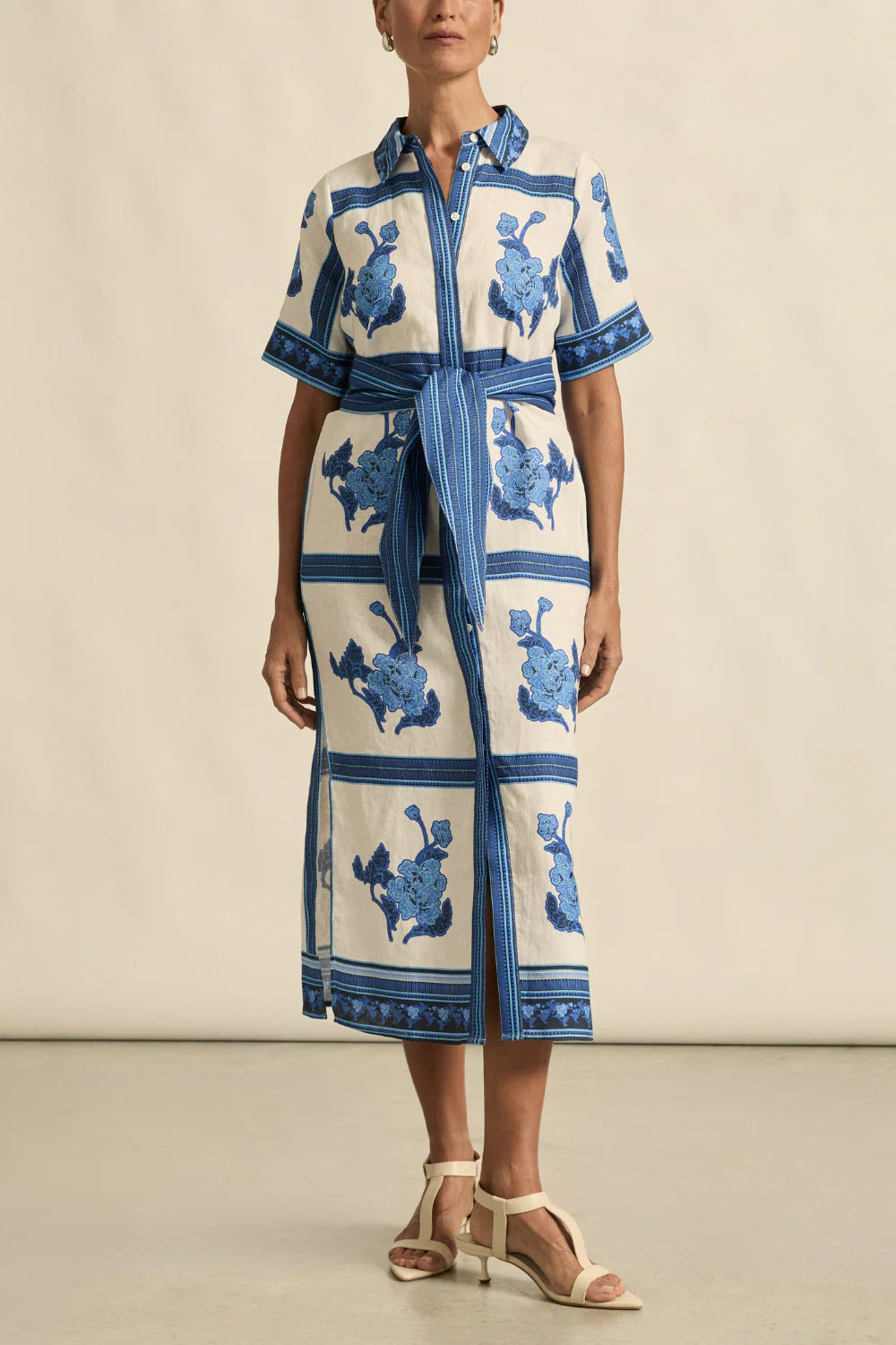 ZOE KRATZMANN Roam Dress AZURE COLLAGE