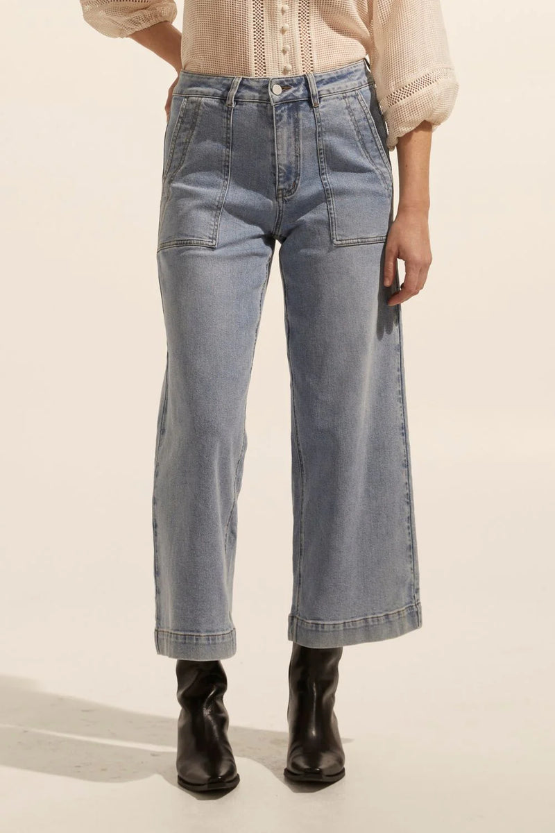 ZOE KRATZMANN Rogue Jean WASHED DENIM