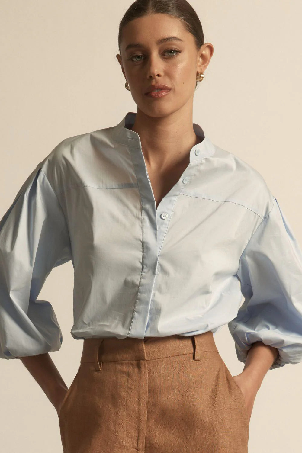 ZOE KRATZMANN Scroll Top MOONSTONE