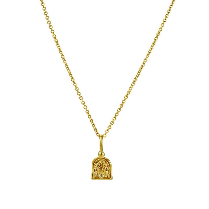MURKANI Rainbow Spirit Mini Necklace GOLD