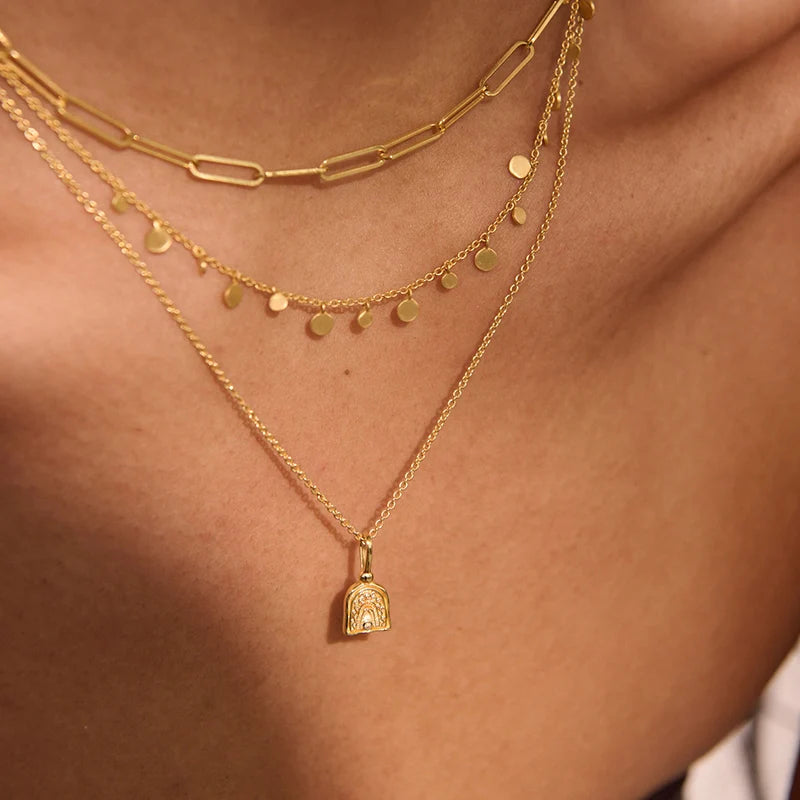 MURKANI Rainbow Spirit Mini Necklace GOLD