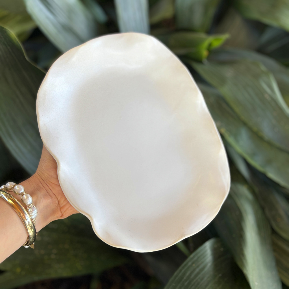 Verity Ceramic Platter PORCELAIN