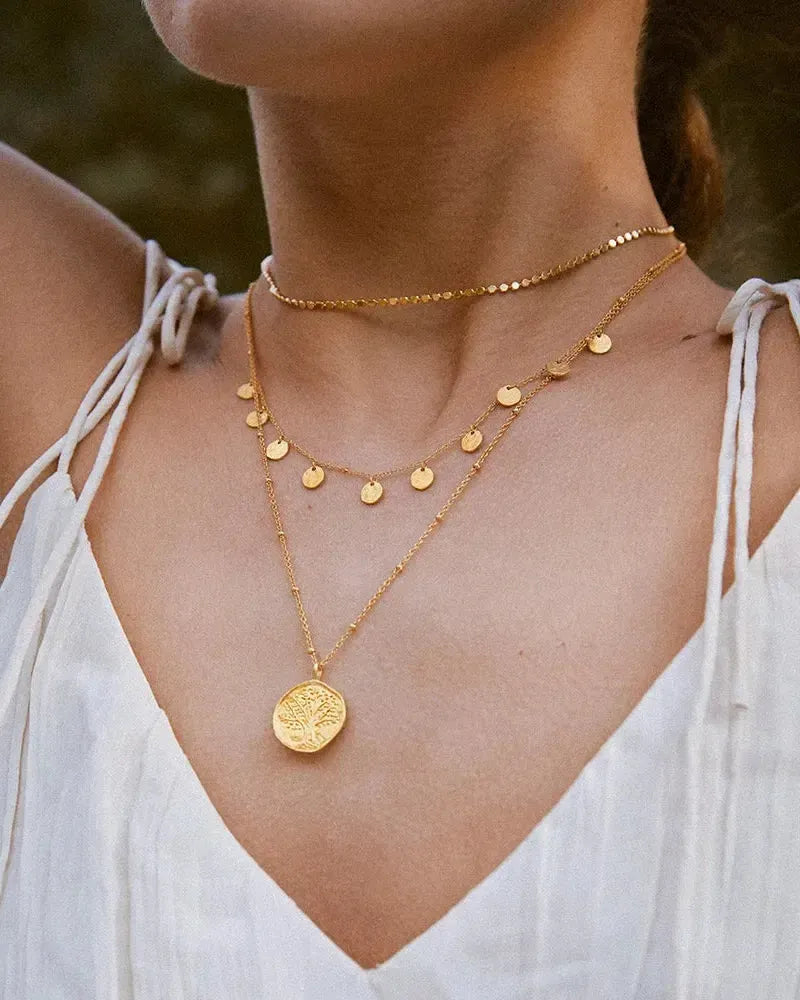 AGAPEE Alceste Necklace GOLD