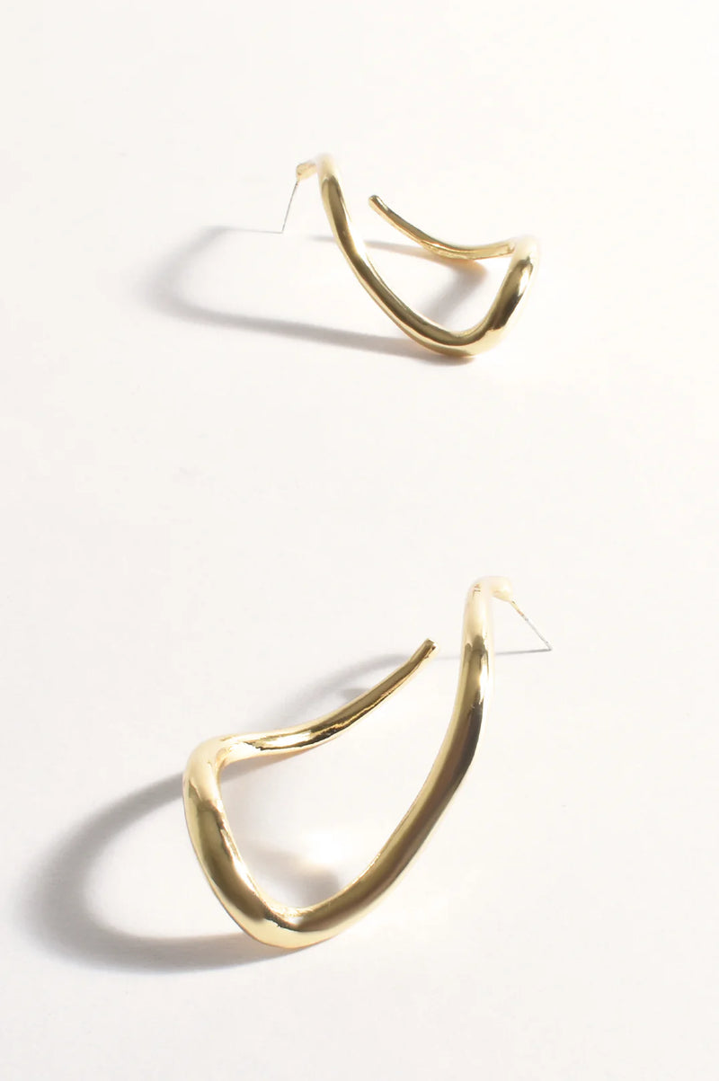 Statement Geo Hoops GOLD