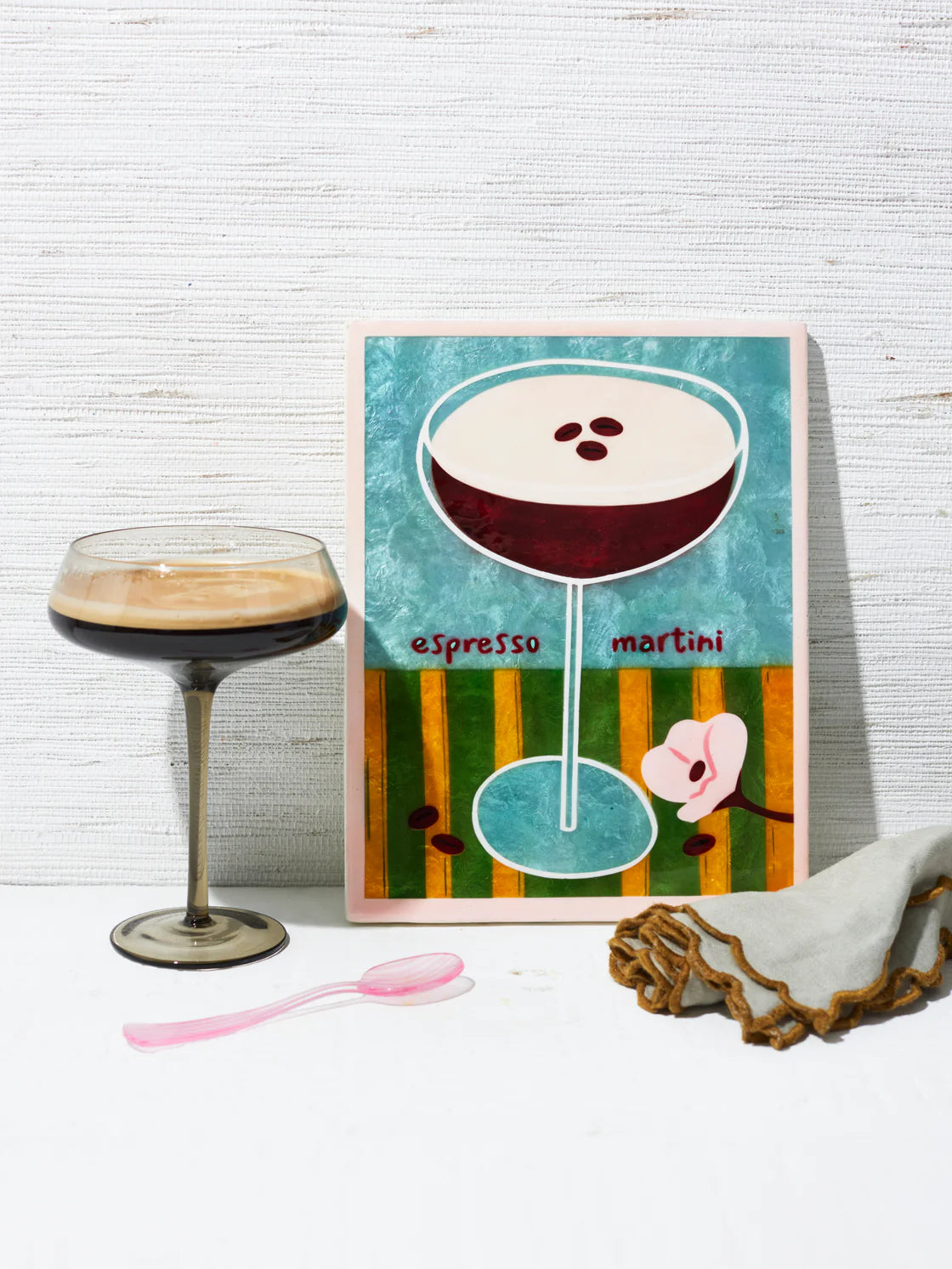 JONES & CO Happy Hour Espresso Tile