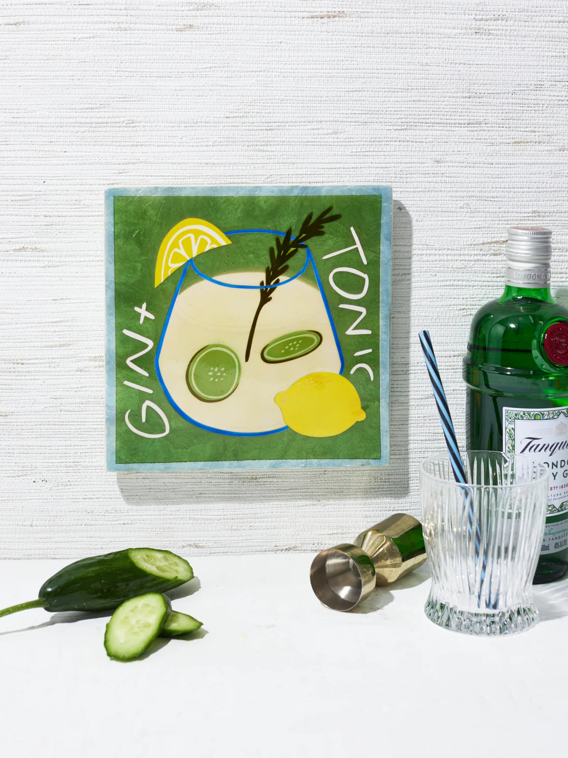 JONES & CO Happy Hour Gin & Tonic Tile
