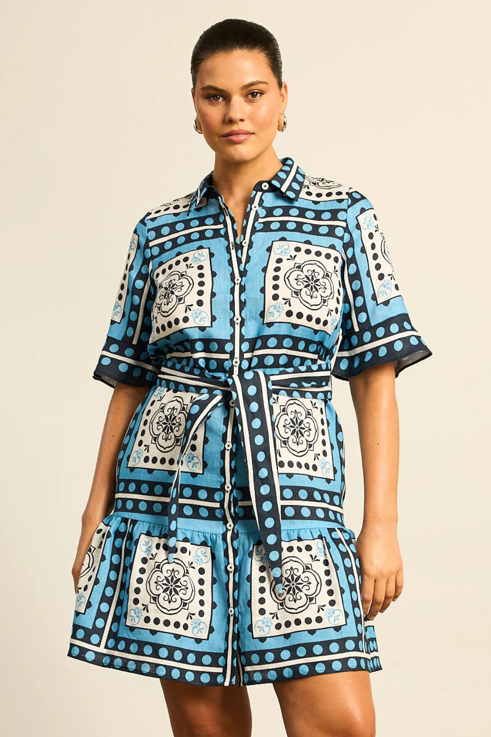 ZOE KRATZMANN Submerge Dress BAY SCARF