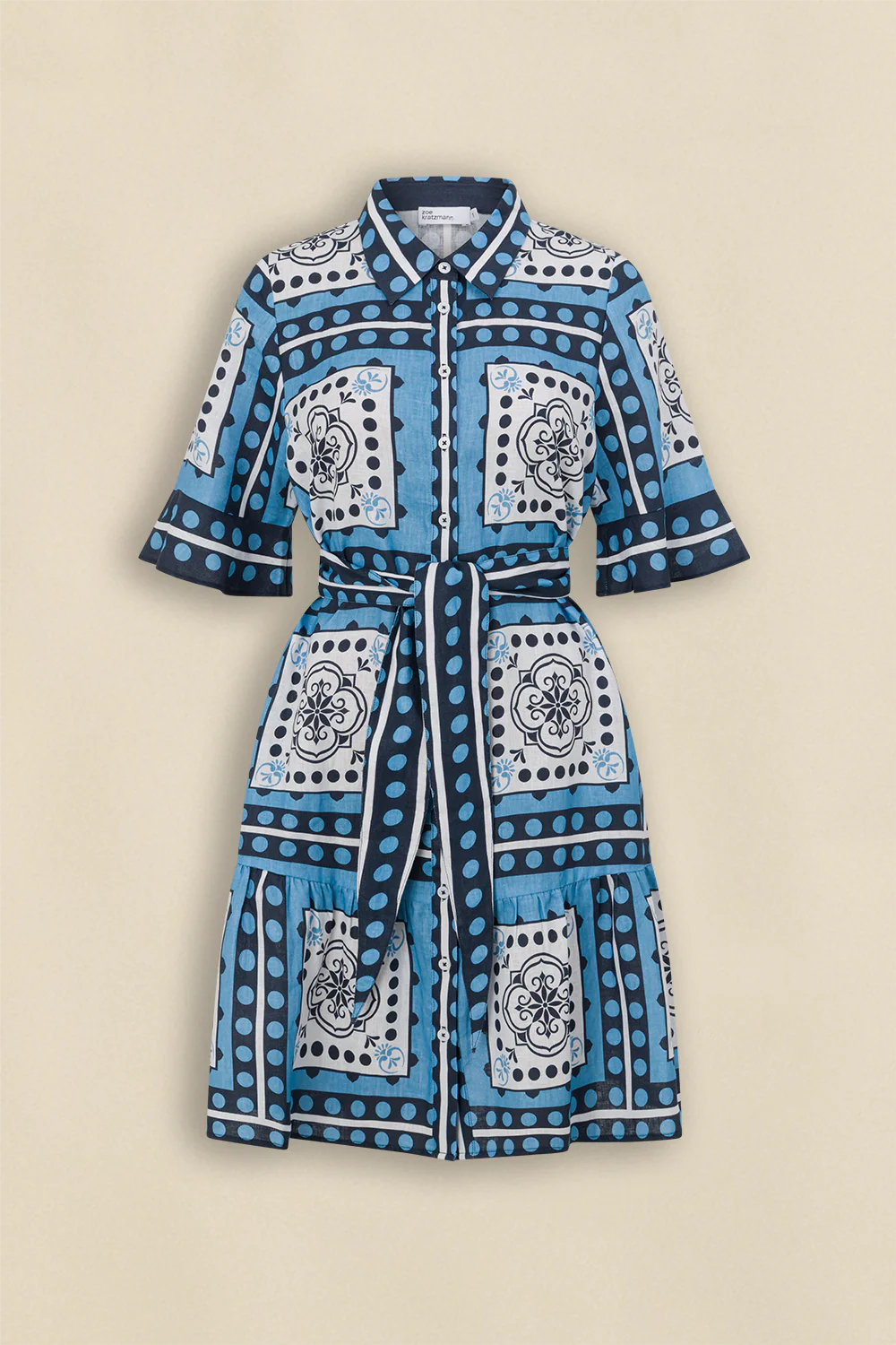 ZOE KRATZMANN Submerge Dress BAY SCARF