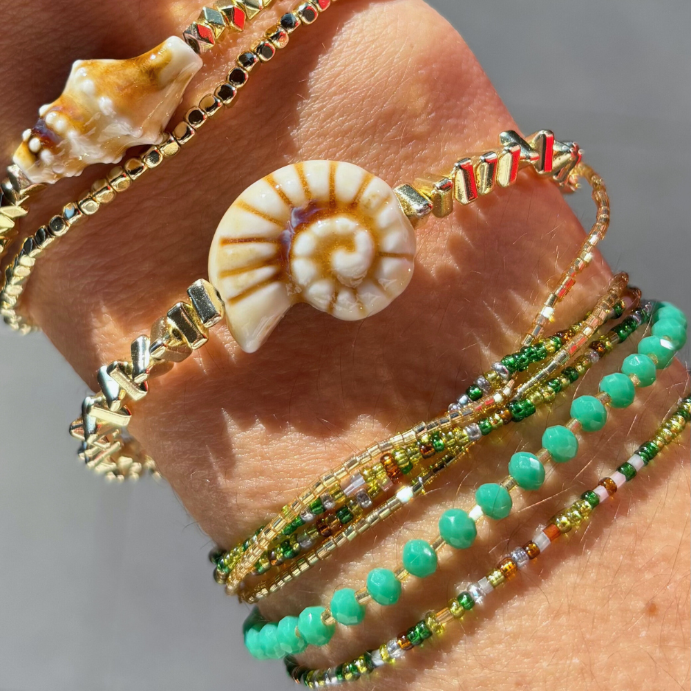 HEI TAI Nautilus Bracelet NATURAL/GOLD