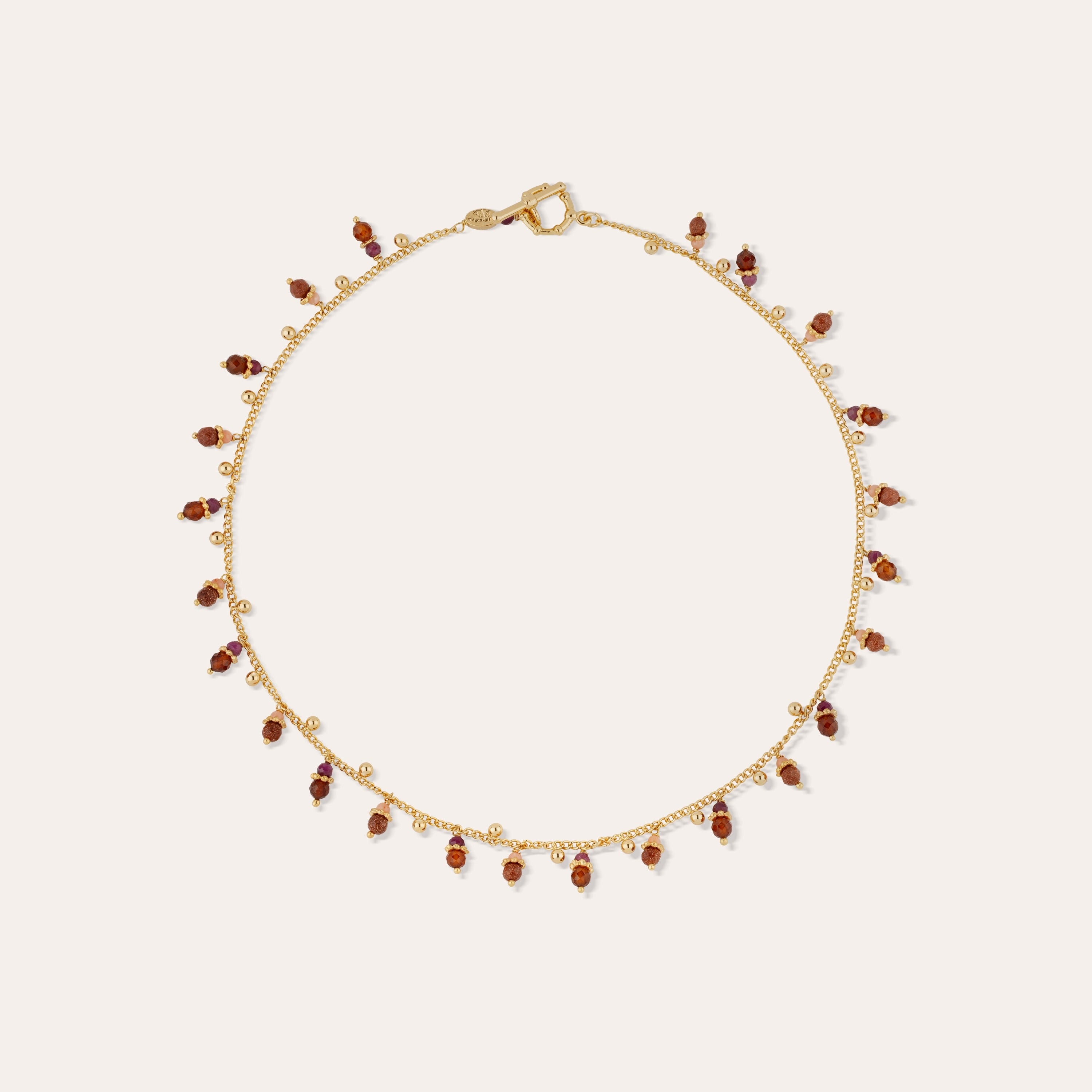 GAS BIJOUX Tangerine Necklace RED