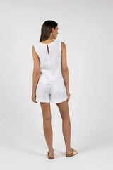 HUMIDITY Evita Top WHITE